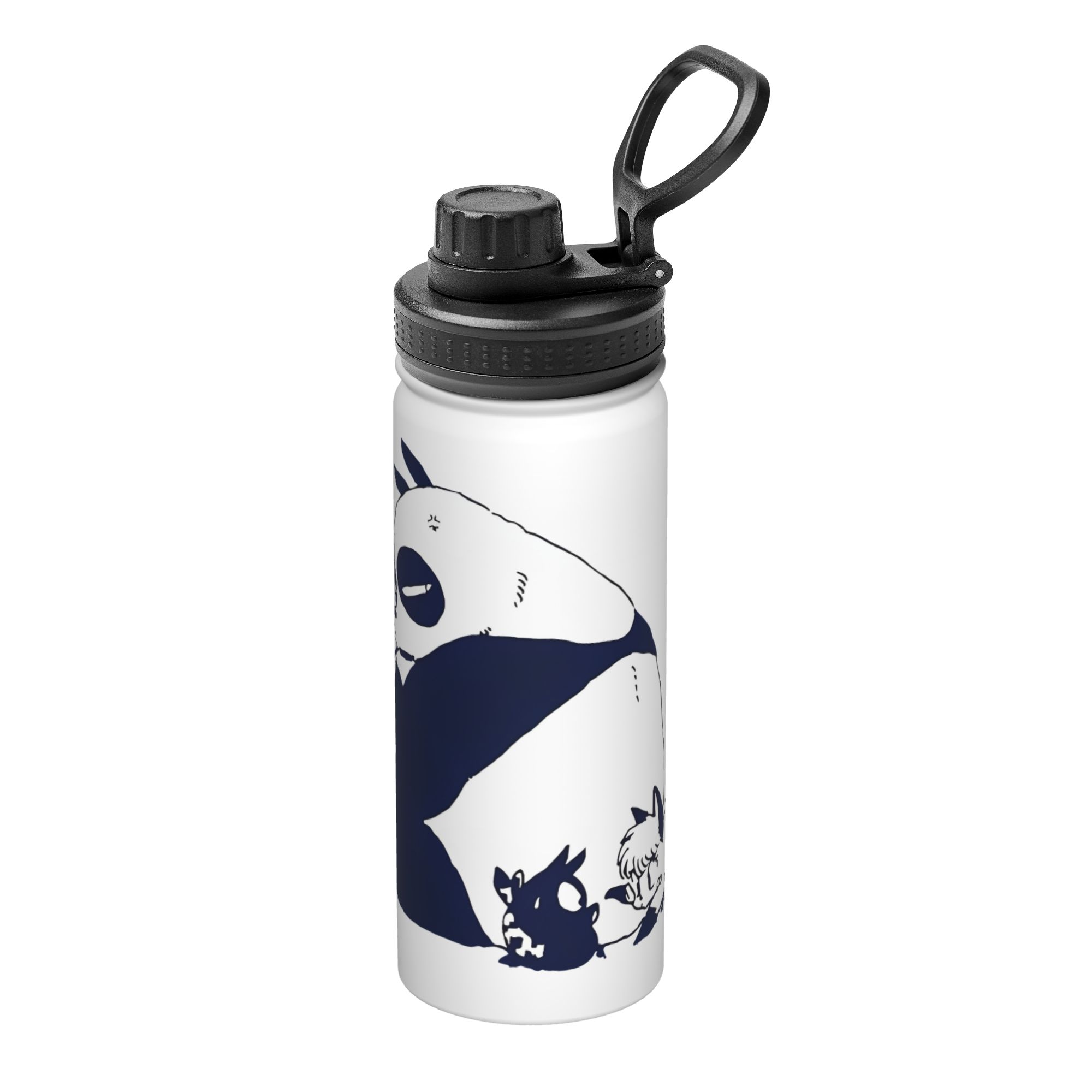 Sports Water Bottle Insulated - Термокружка Ranma 1/2, японское аниме, панда,