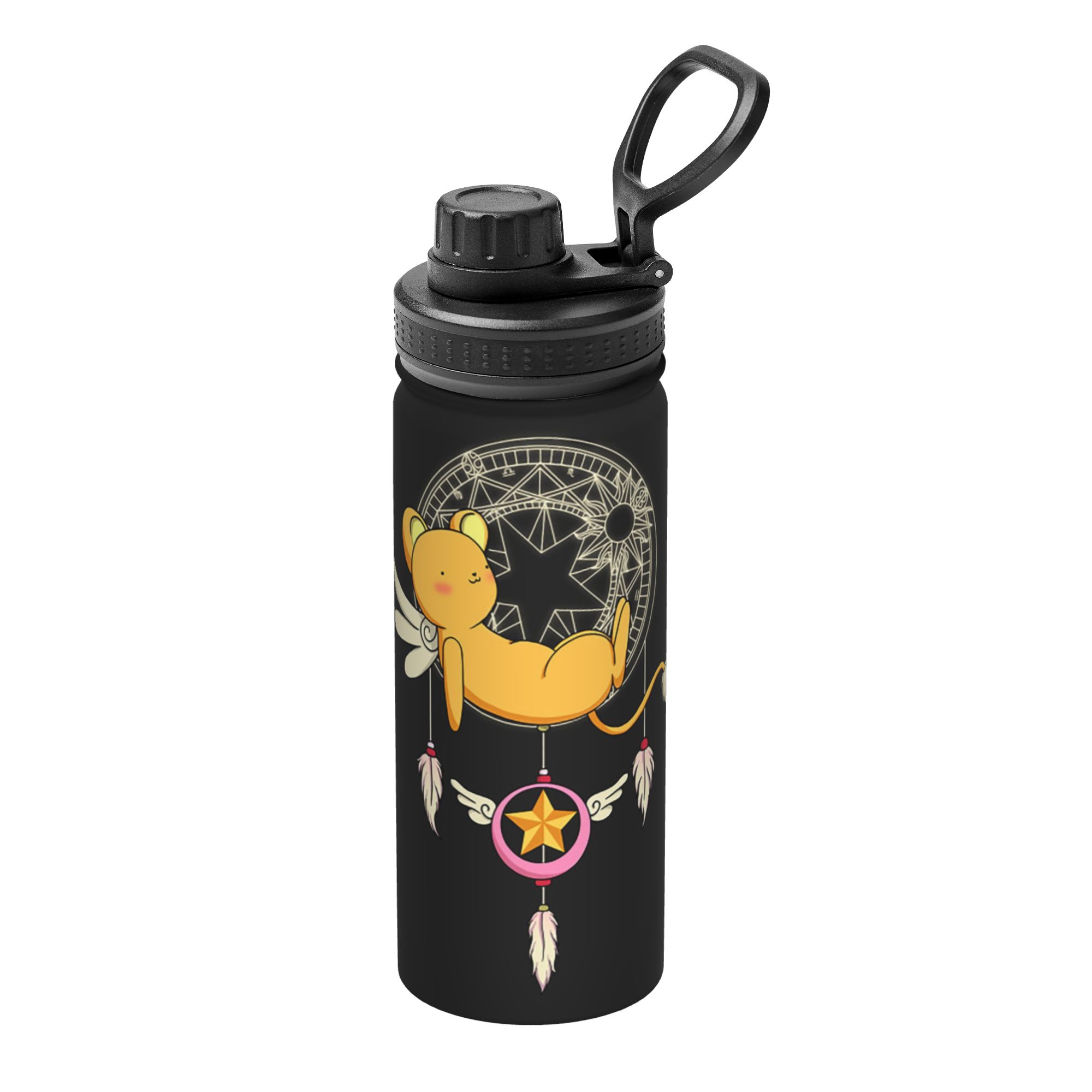 Sports Water Bottle Insulated - Термокружка Cardcaptor Sakura, аниме, 18 унций,