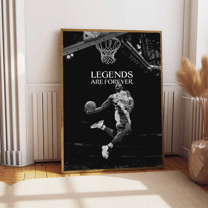 Черно-белый постер с вдохновля – обзор и цена Sports Equipment Poster