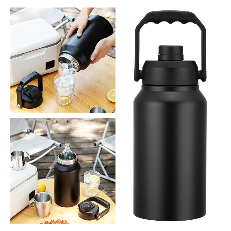 Термос-бутылка с крышкой и руч – обзор и цена Sports Water Bottle Insulated