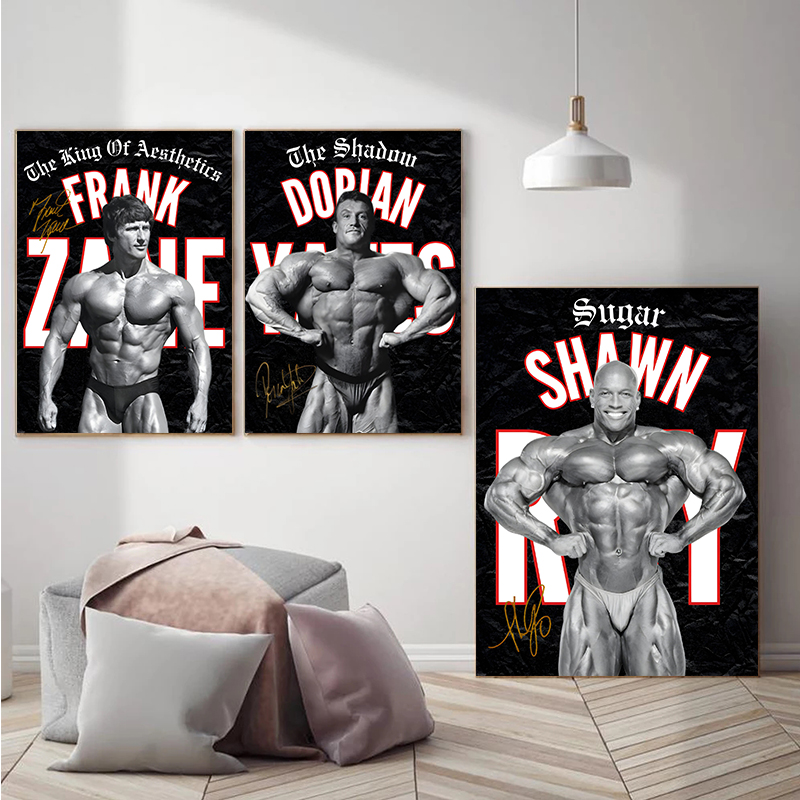 Знаменитый бодибилдинг, фитнес – обзор и цена Sports Equipment Poster