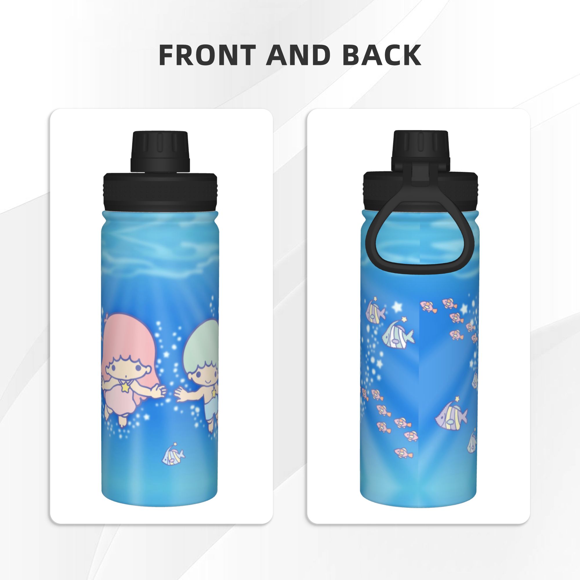 Термос Little Twins Stars, 18  – обзор и цена Sports Water Bottle Insulated